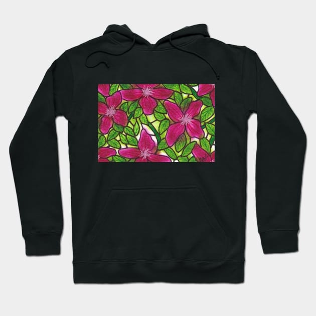 Clematis 02 Hoodie by CAutumnTrapp